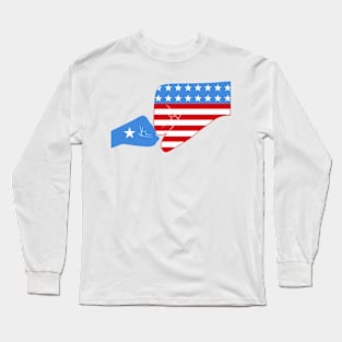 UK & Somalia Baby Fist Bump Patriot Flag Series Long Sleeve T-Shirt